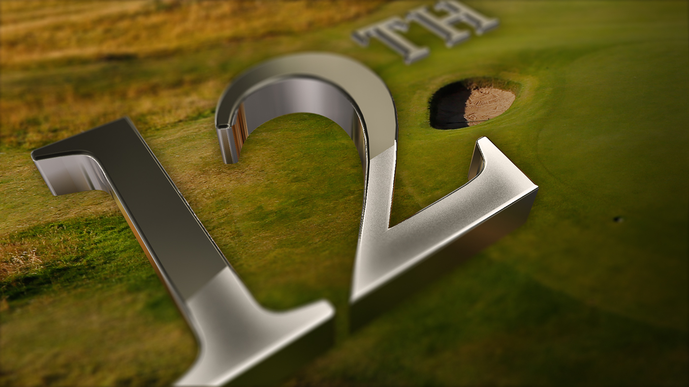 The Open Championship NBC Golf R & A Royal Troon PGA Tour Sport Graphics sports media On-Air broadcast