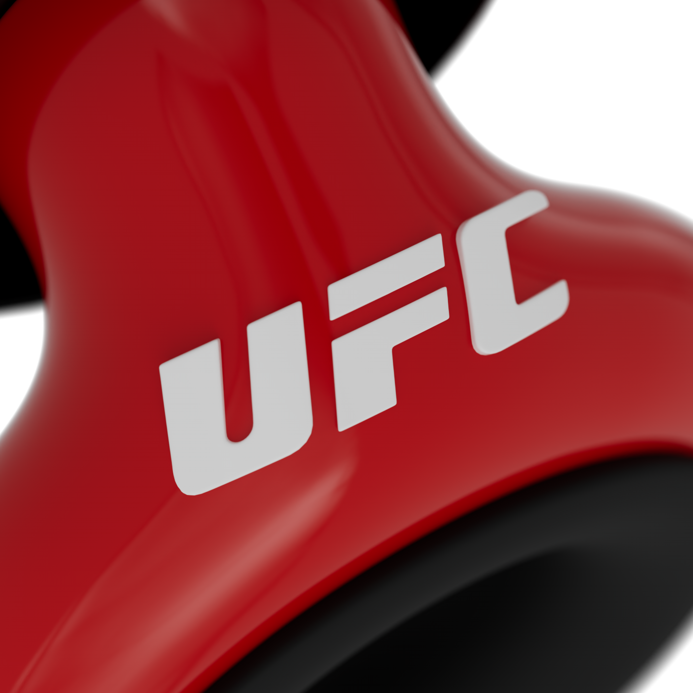 The UFC logo on the Loops Earplug.