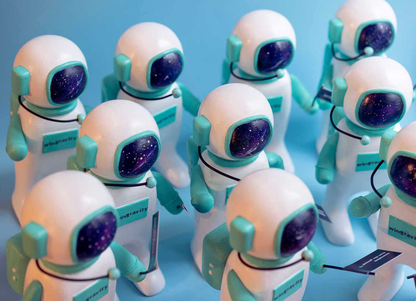 3d modeling 3d print 3d printing astronaut avatar Character Mascot product design  prototype constellation