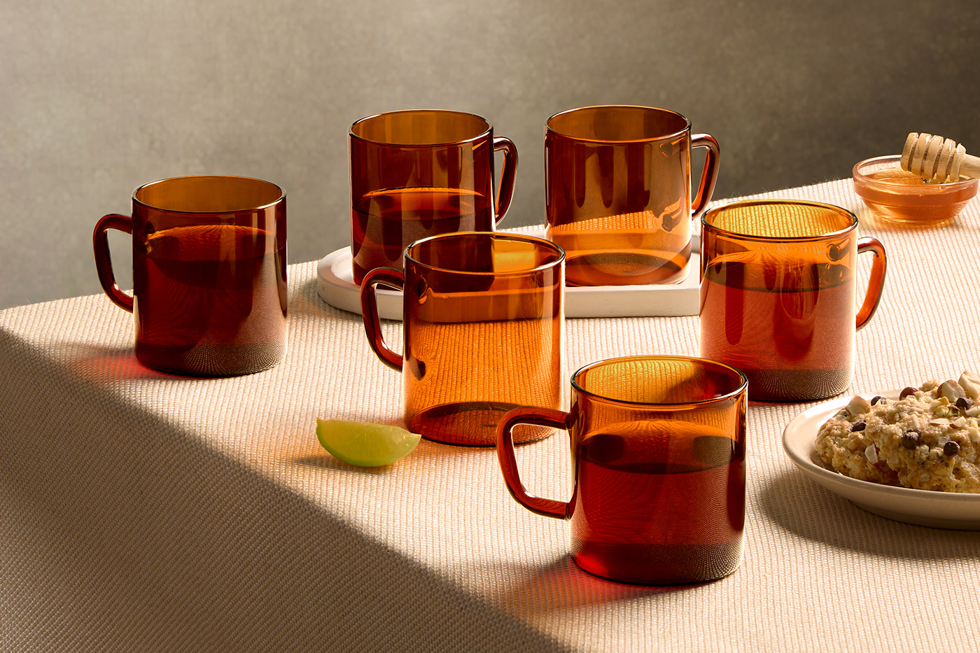Amber jade glass glassware glasses tea drink bottle product Advertising 