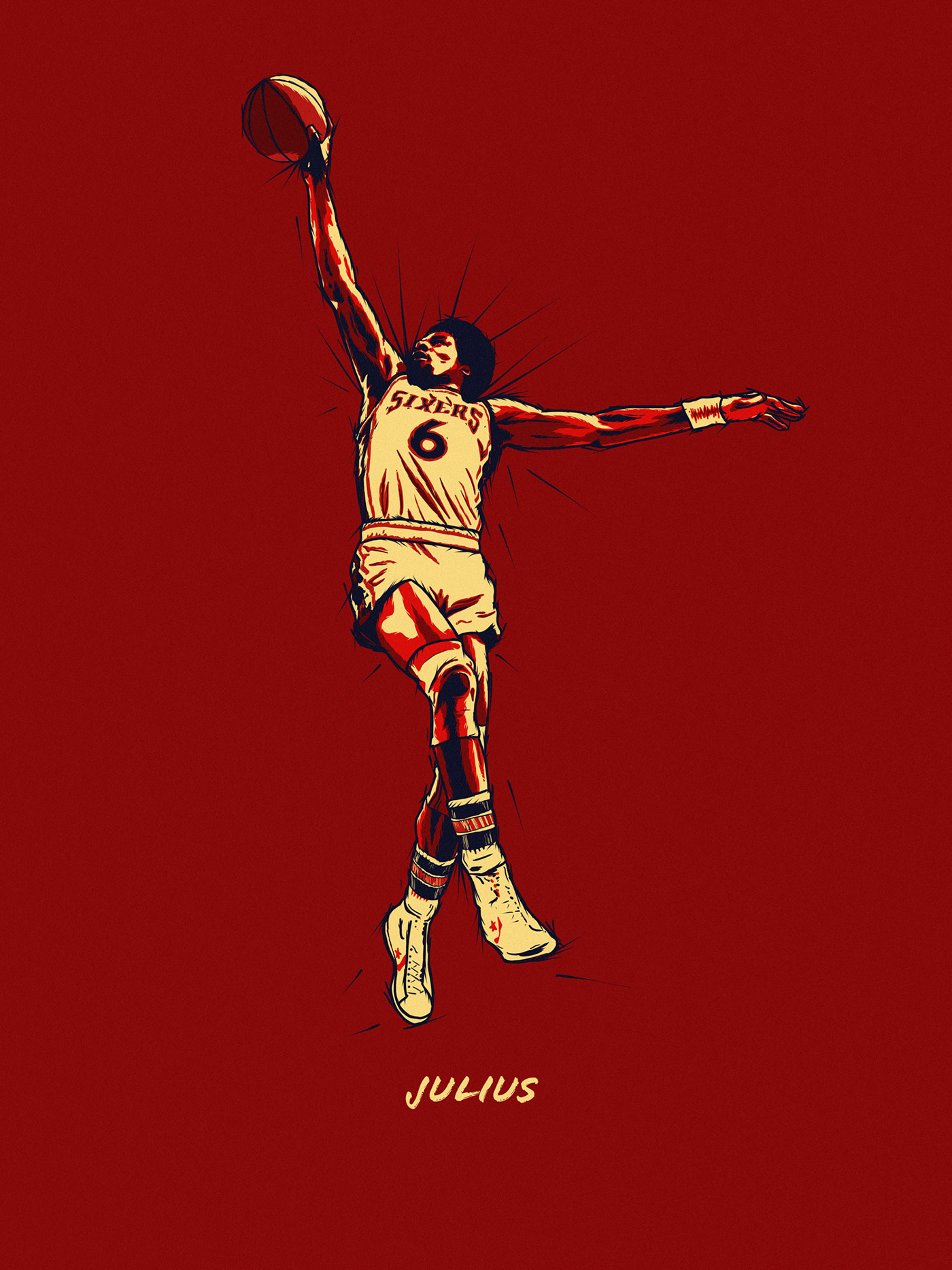 artwork basketball graphic ILLUSTRATION  Illustrator NBA photoshop sports vector