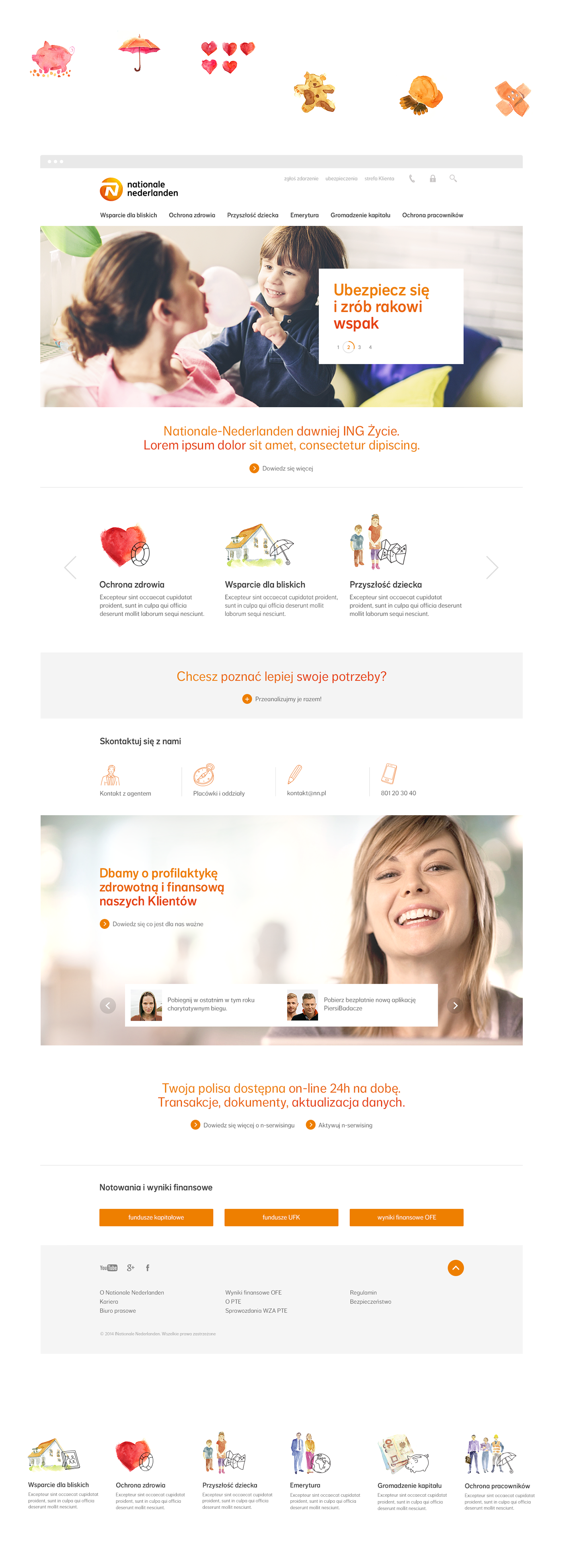 insurance mobile rwd Website Webdesign finance Life Insurance Web Webdevelopment ux