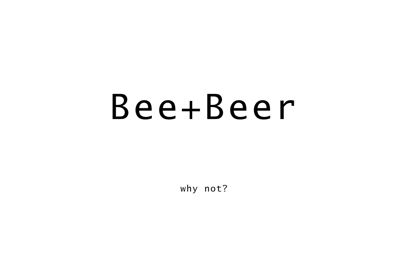 3D honey beer bee can Packaging Fun copywrite naming design