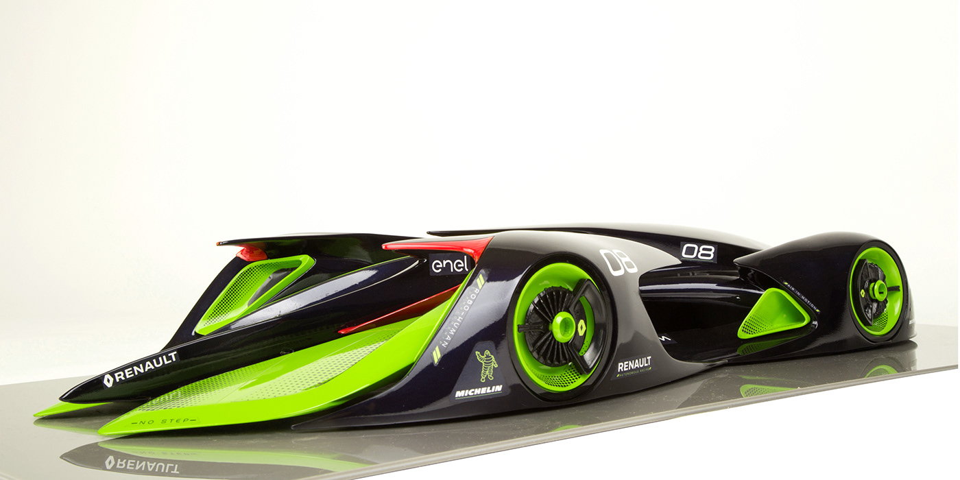 renault Automotive design car design future car sports car photoshoot 3d print hyper car design