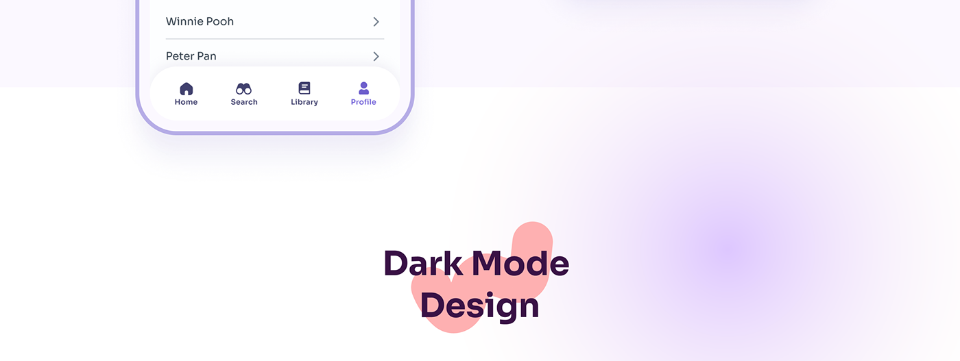 Dark Mode Design