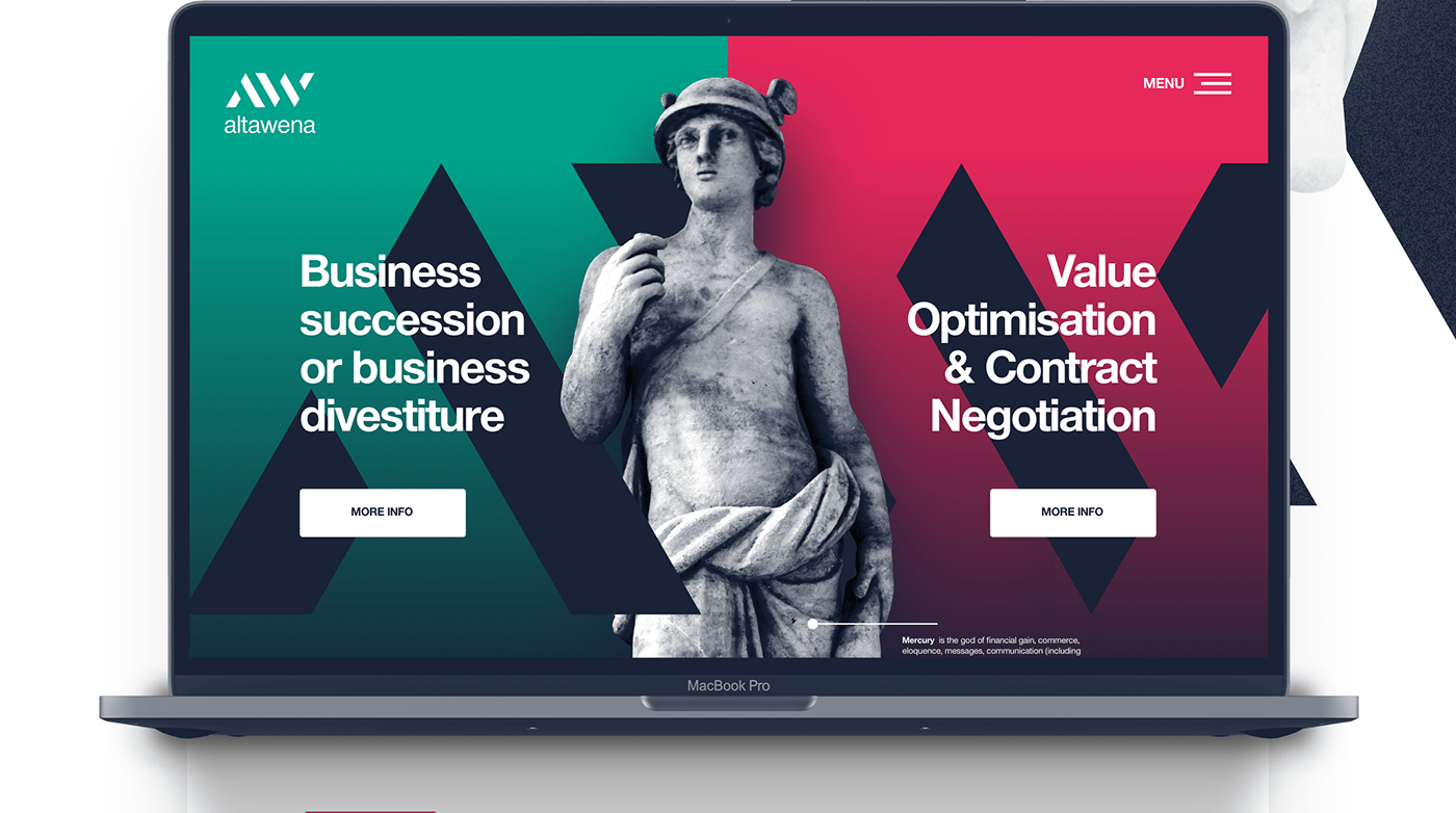 brand business design flyer logo luxrmbourg meercury UI ux Web