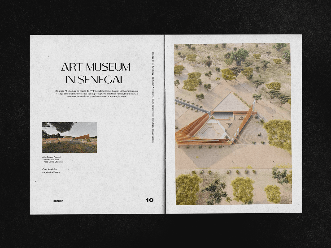 arquitecture photography editorial editorial design  InDesign interior design  Layout magazine print typography   dezeen
