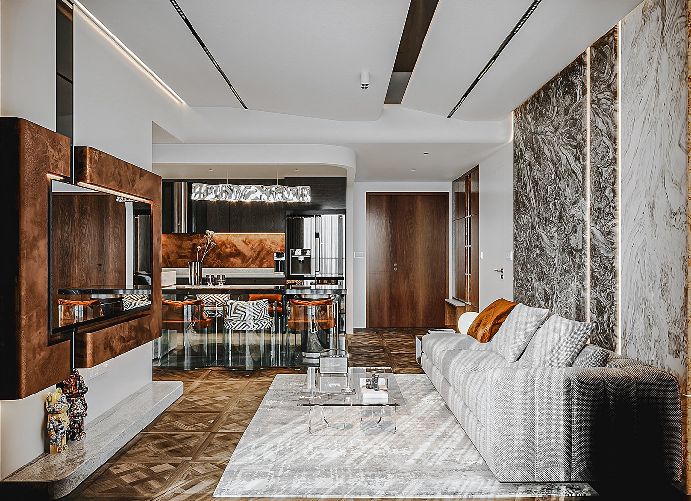 Masteri interior design  modern Interior 3ds max Render corona