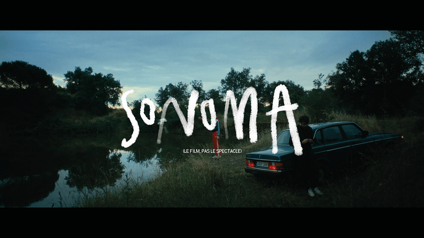 Title and credit design for Sonoma. Directed by Carmel,  designed by ESCOLA