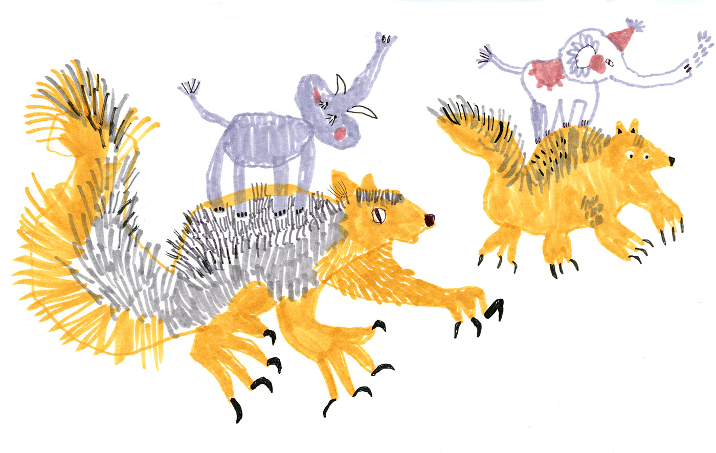 animals children illustration ILLUSTRATION  Illustrator kidlitart Picture book sketch zoo