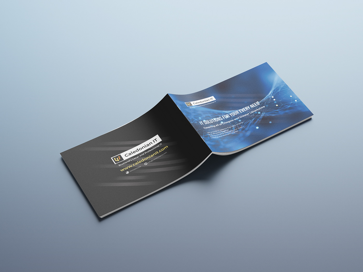 A4 Landscape Brochure Design