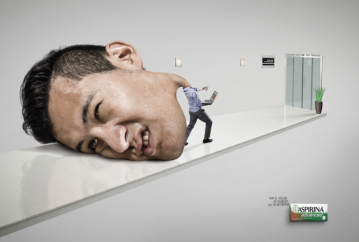 Advertising  print retouch Photography  idea creative campaign head