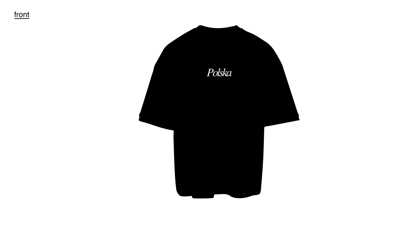 poland bagel Food  clothing design t-shirt Fashion  Clothing obwarzanek apparel identity