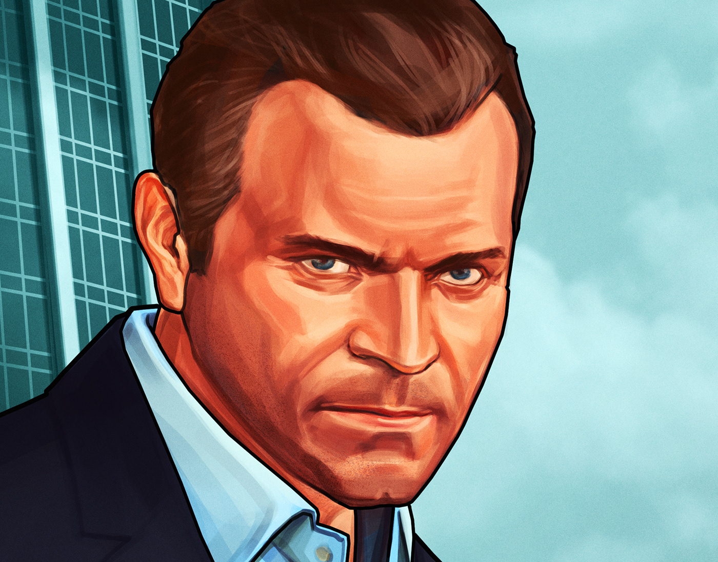 Character Gta V Drawing / I've had quite a bit of requests for this ...