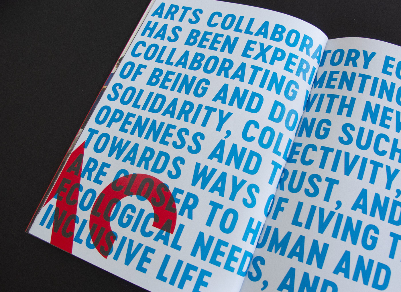 arts book editorial design  fanzine foundation graphic design  network print report Zine 