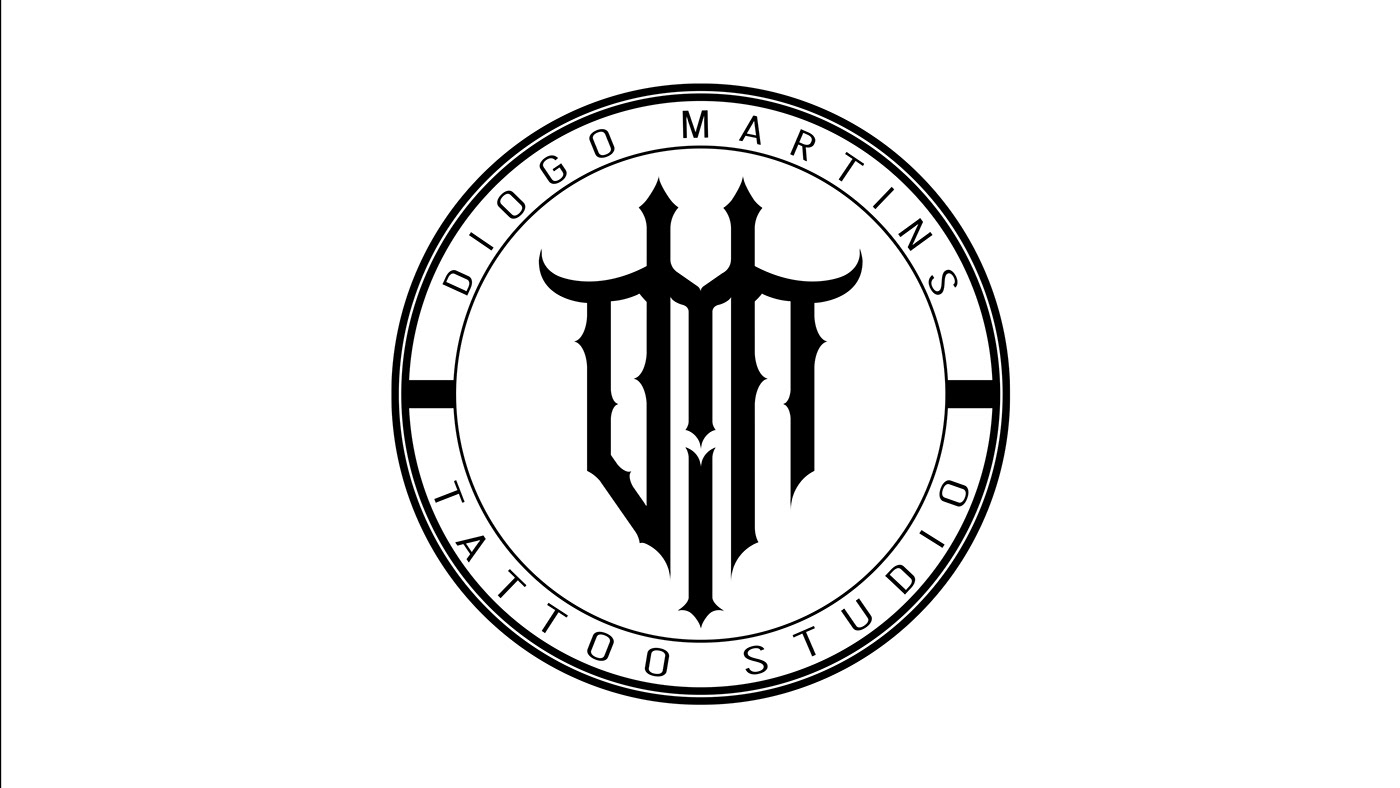 brand identity branding  identidade visual logo marca studio symbol tattoo type visual identity
