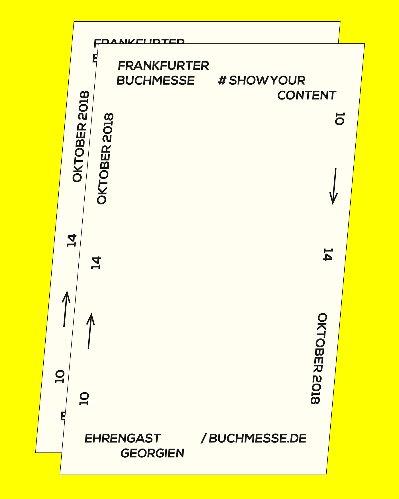 poster Frankfurter buchmesse book Fair