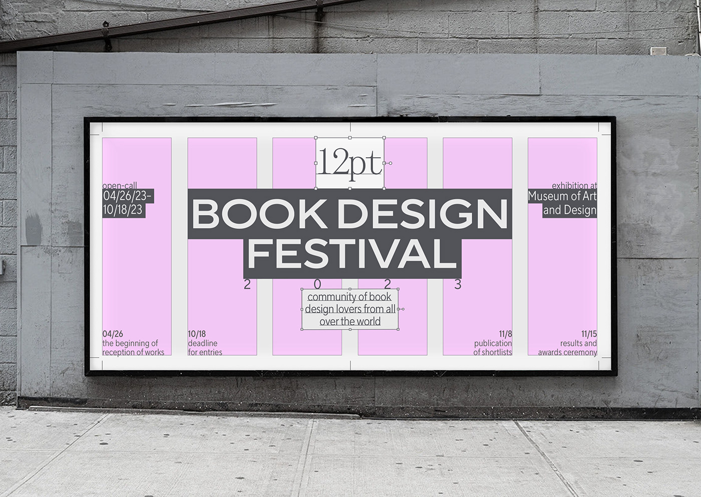 festival brand identity book design