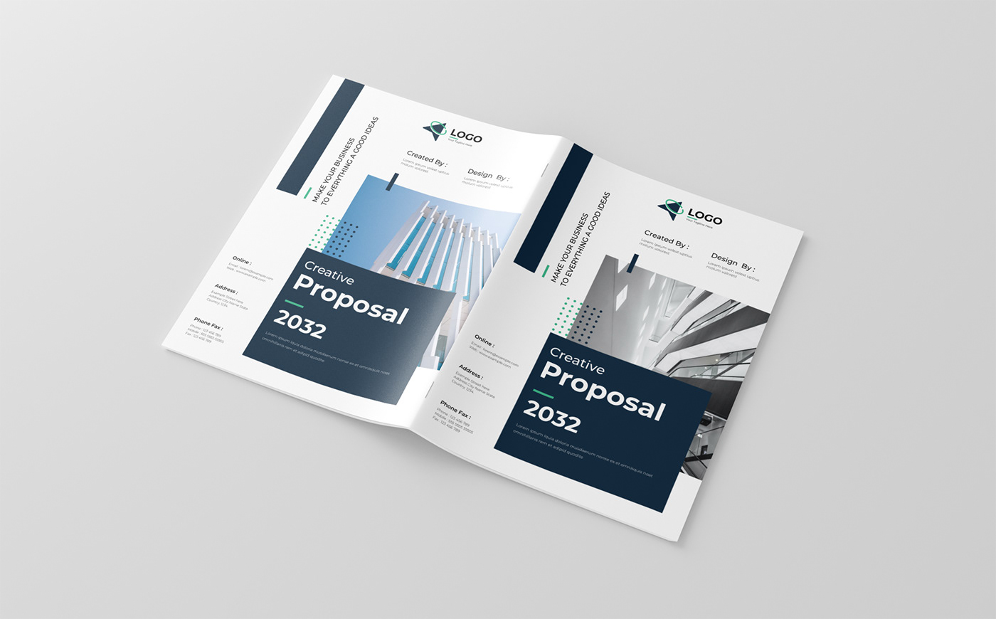 creative Proposal comapny brochure ANNUAL repot business Plan profile Project