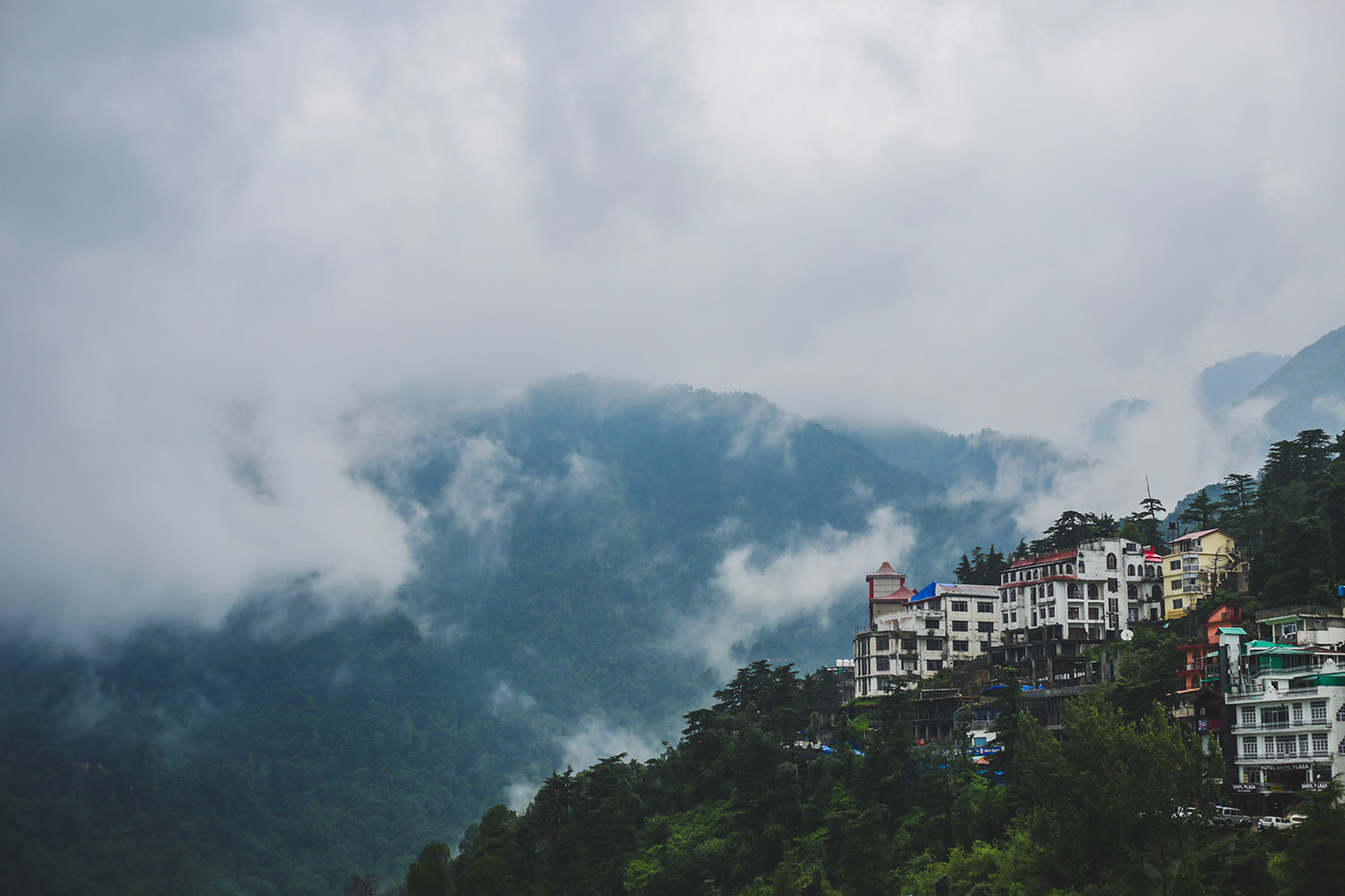 Travel India Himachal Mcleodganj hill mountains