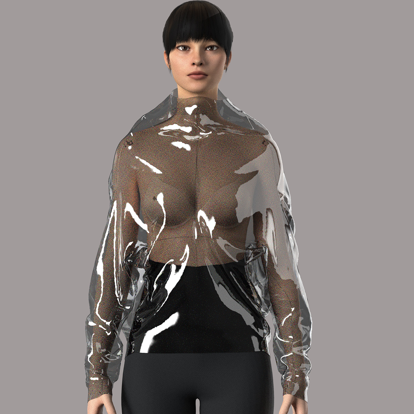 3D brand identity Clothing design Fashion  Render vray