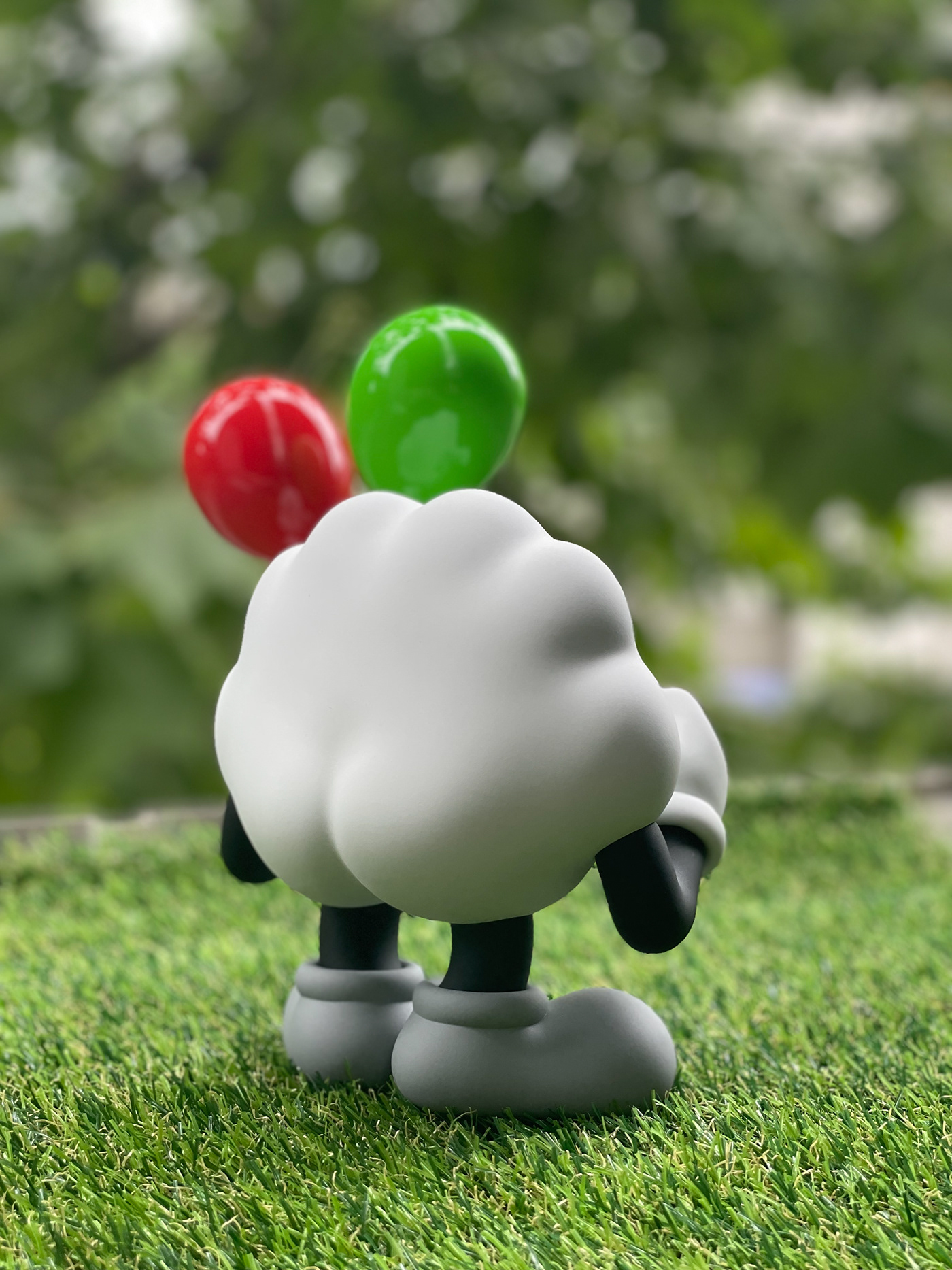arttoy art toy cloud Character modeling 3D Collection emotion weather rendering designertoy resintoy