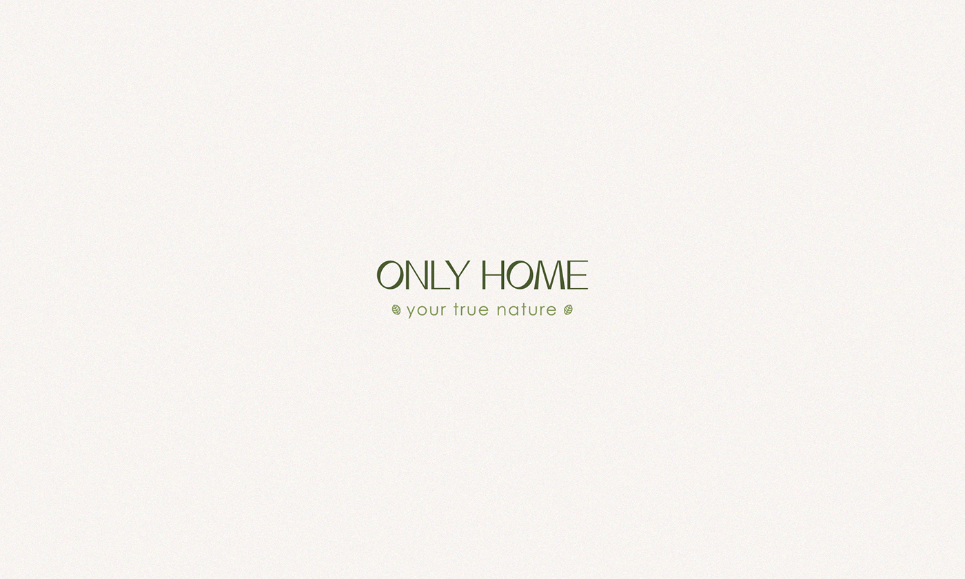 Logo ONLY HOME | Home textile on Behance