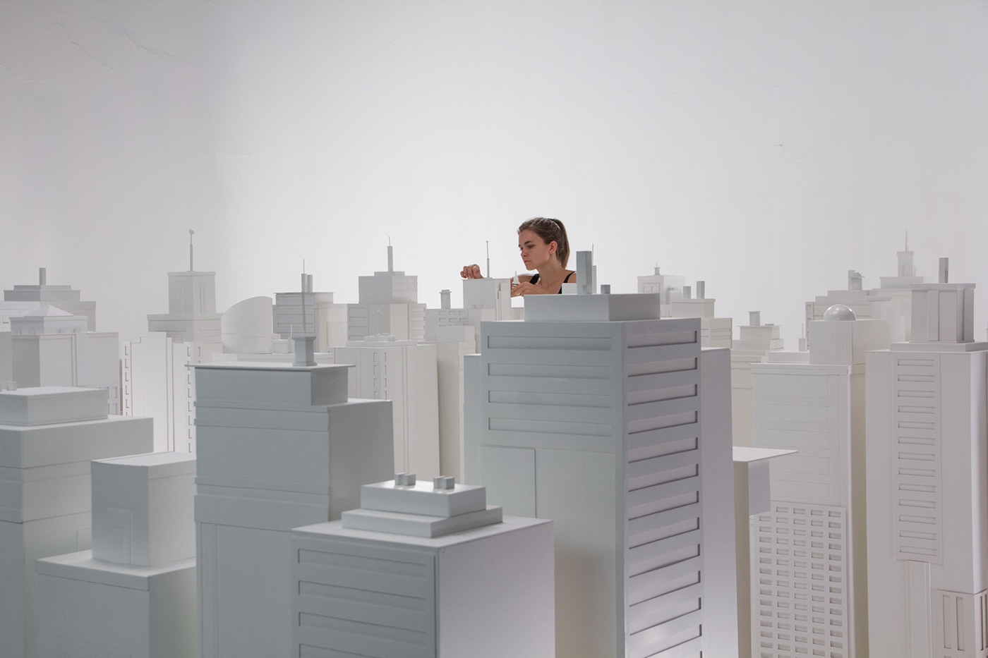 ciudad city building edificio set scale model Diorama Maqueta Miniature clean