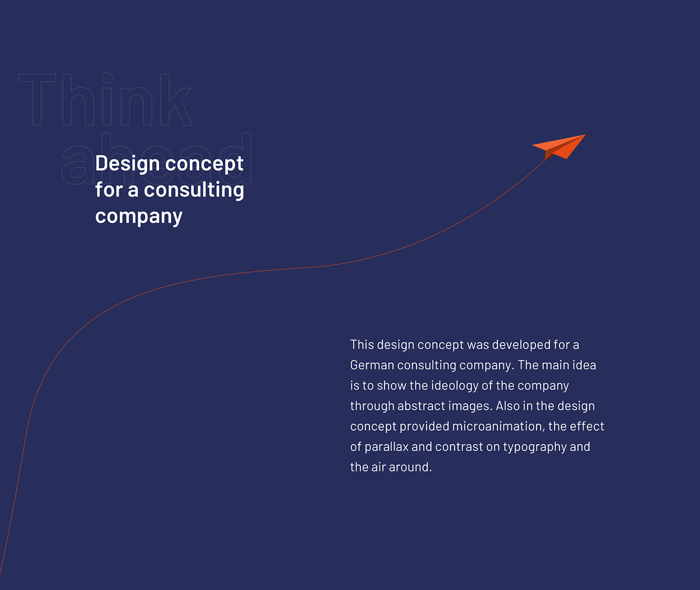 analytics business Consulting design 2020 design concept landing page UI Webdesign Website