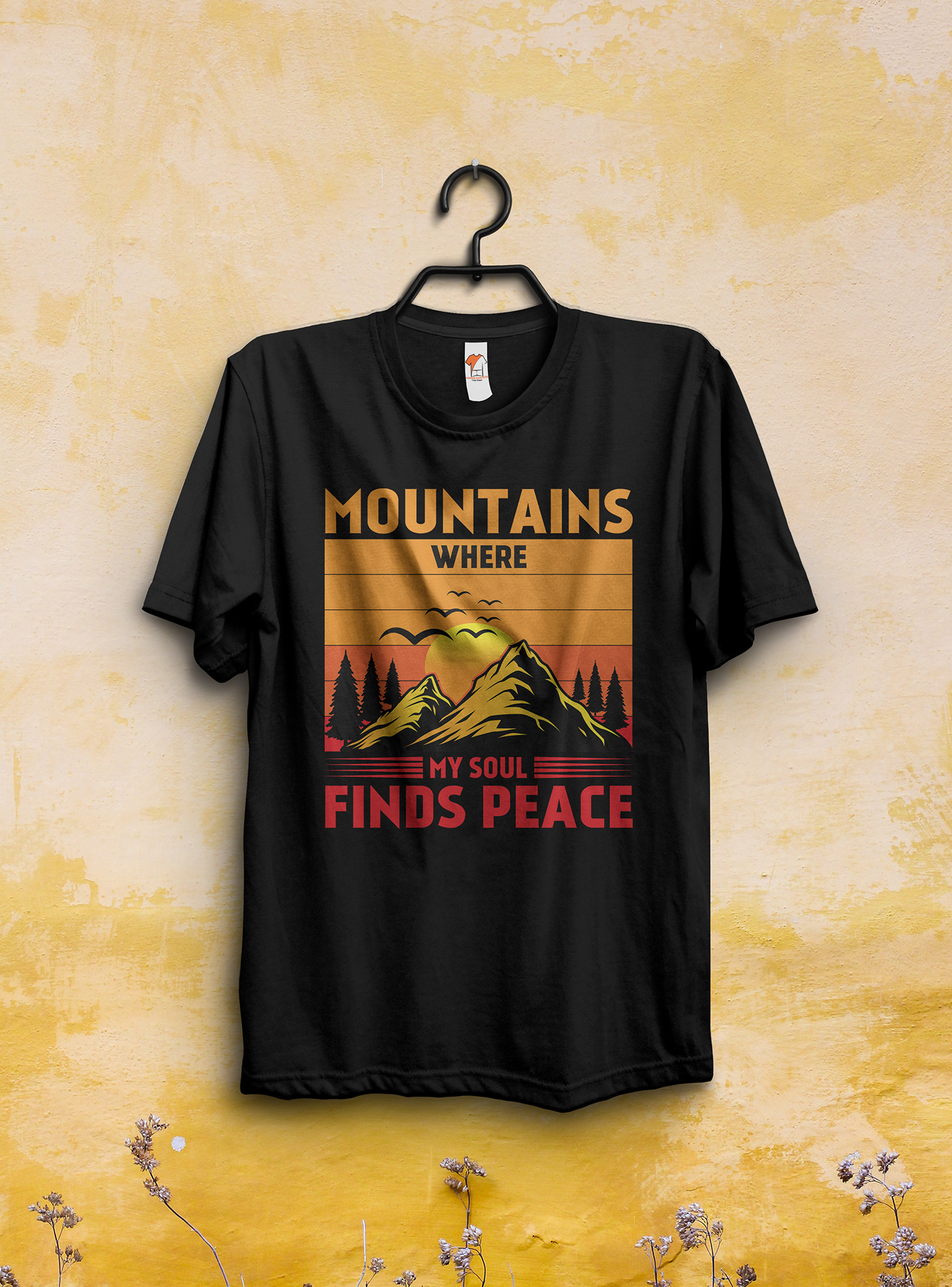 Mountain T shirt Design