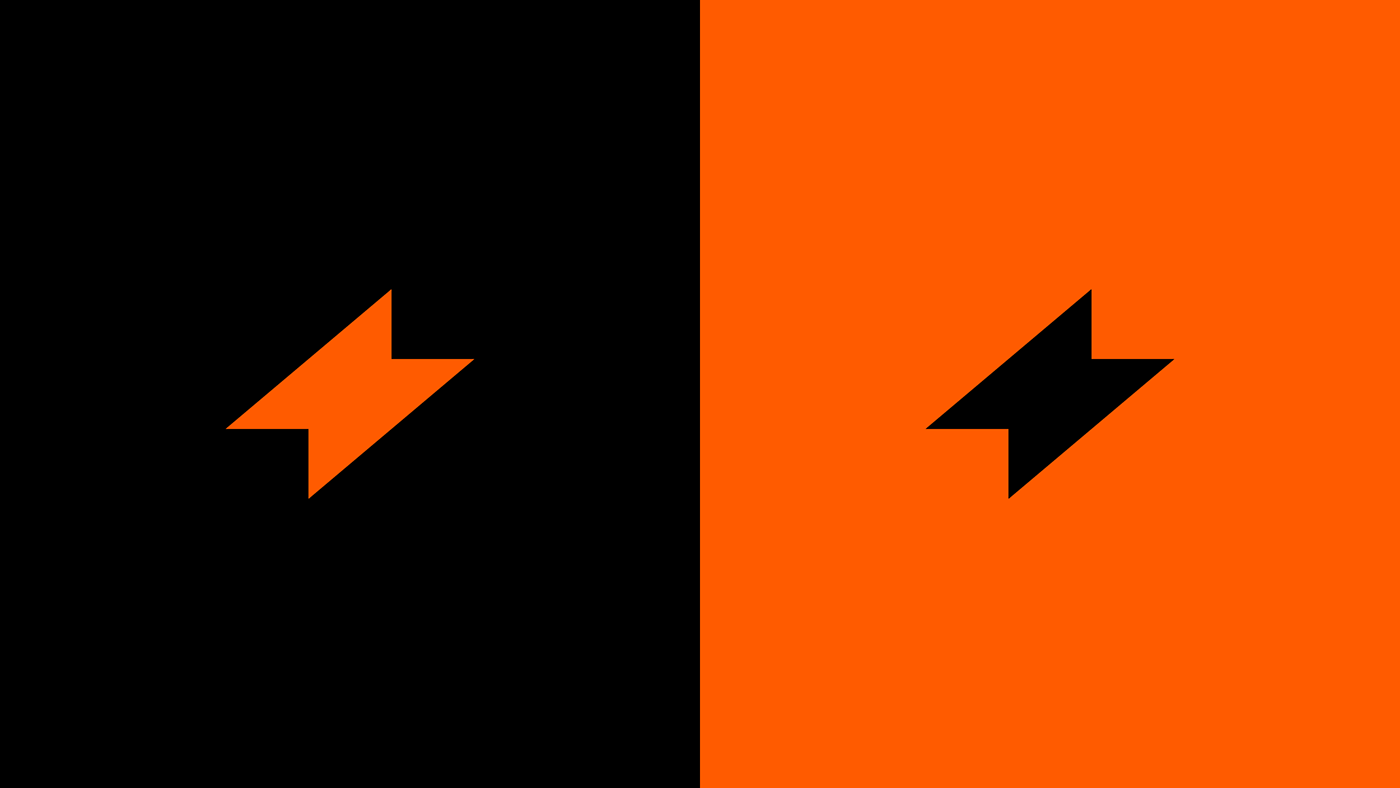 Matt Vancoillie, Spark Logo on Black and Orange