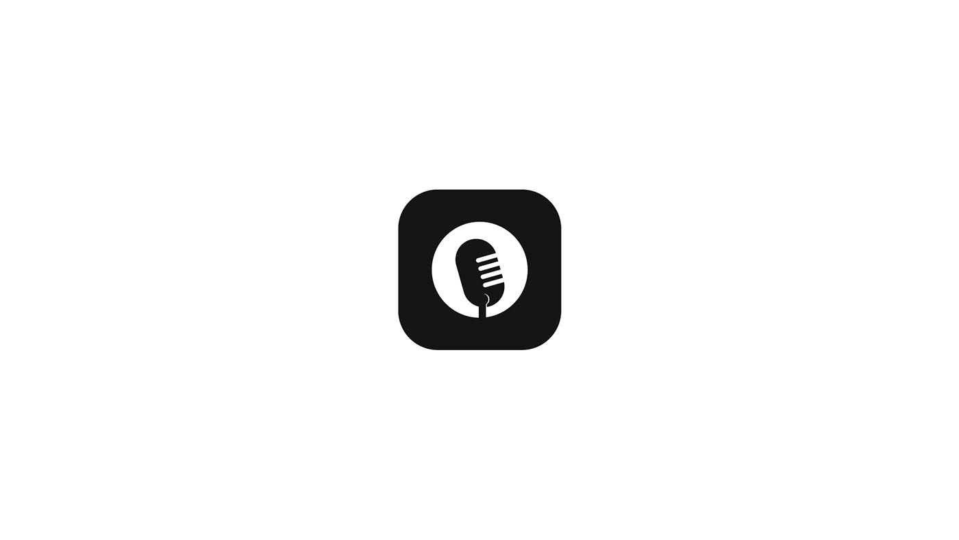 brand identity creative logos Logotipo mic logo mic logo mark minimalistic logo  podcast logo Podcast mic visual identity