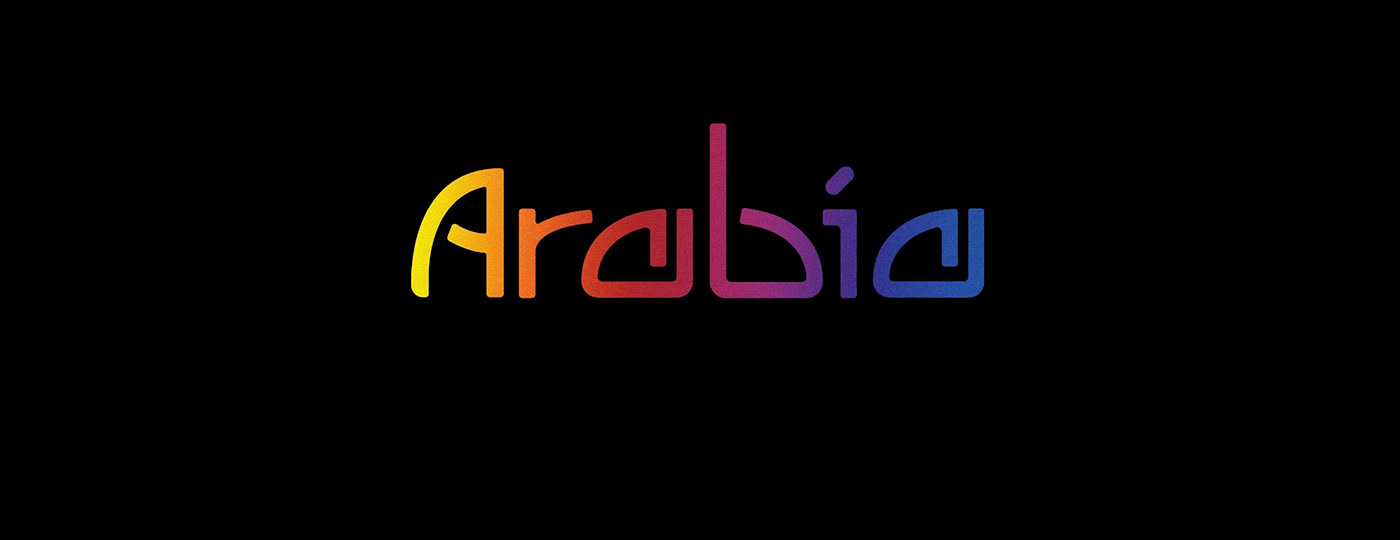 arabic arabia culture type font typefont typography   brand graphic