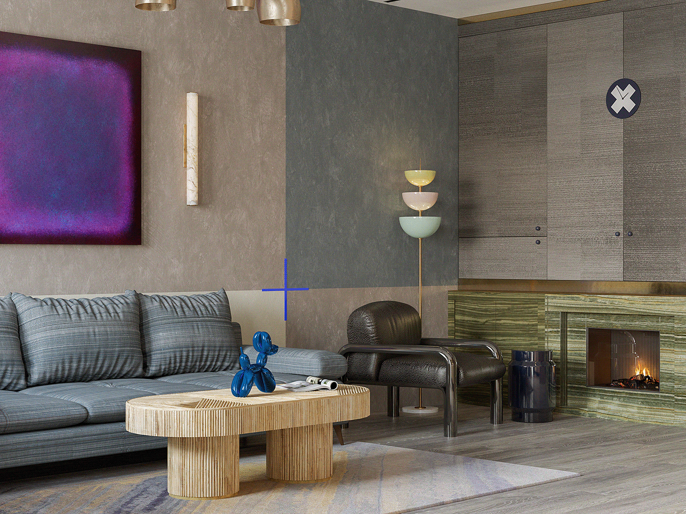 3dsmax baku colorfull coronarenderer Interior mix Vizualization #bedroom #CG #livingroom