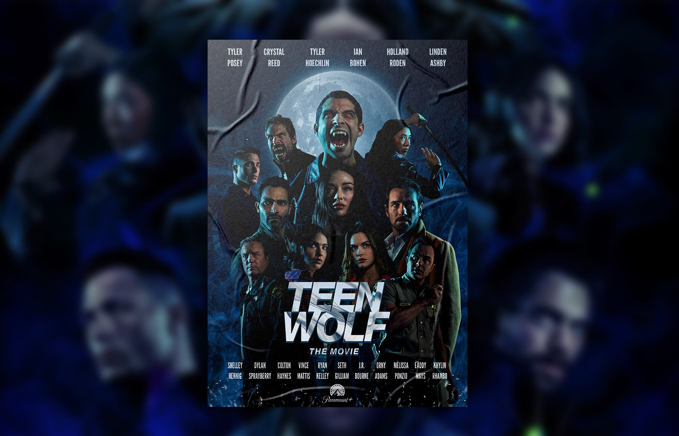 poster design movie poster Poster Design posters lacasadepapel TeenWolf film poster