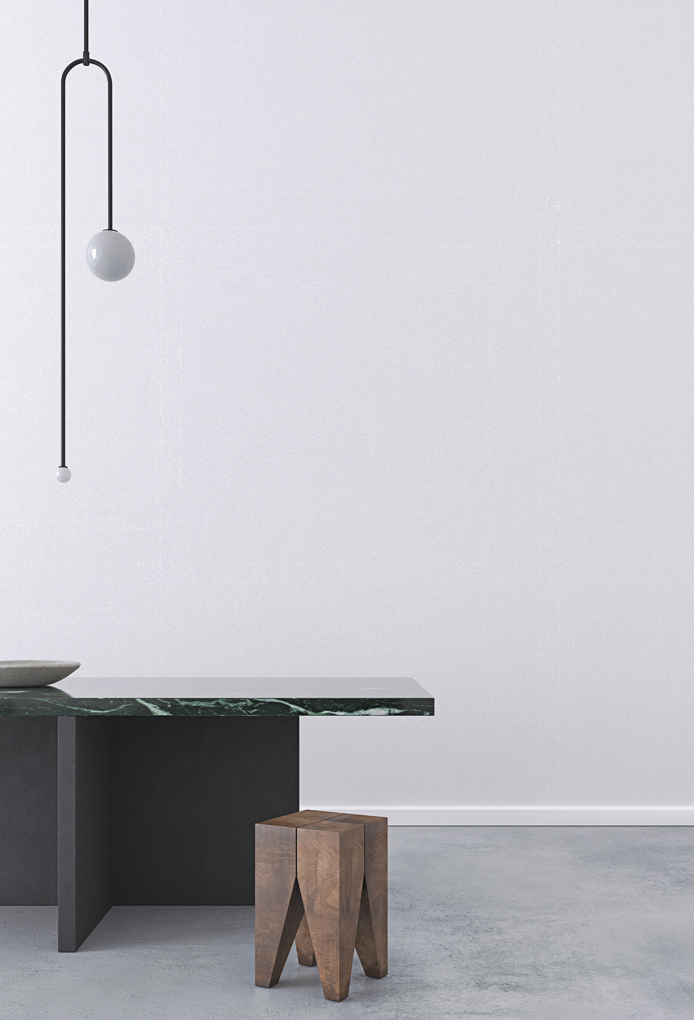minimalist minimal house Interior concrete wood brute