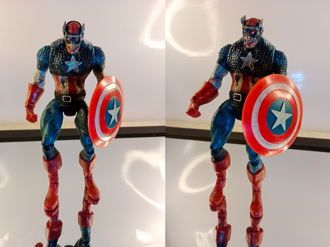 Capitan America captain marvel Avengers Digital Art  comic Character design  concept art movieposter