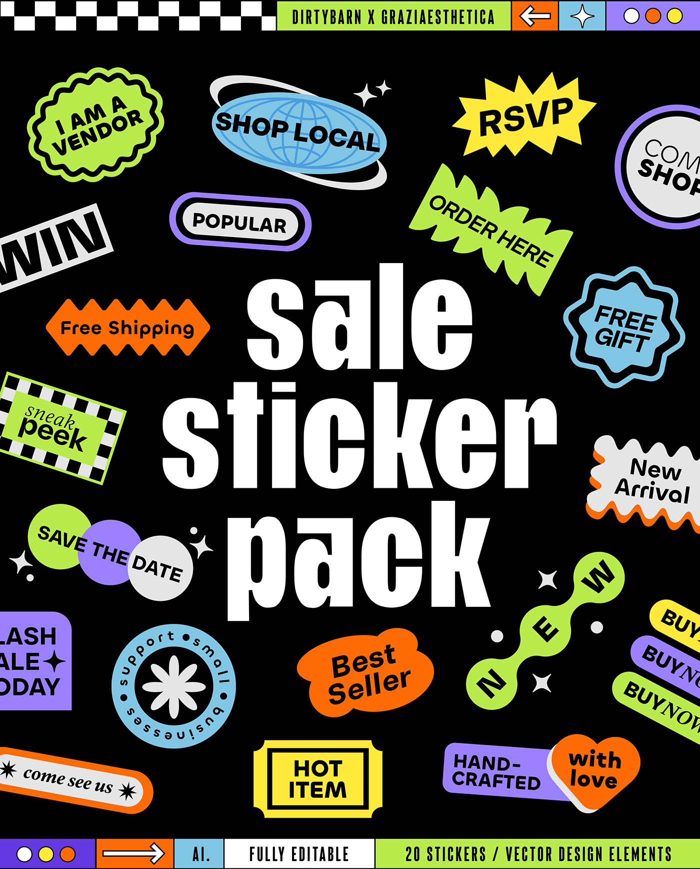 sticker pack stickers sale sticker