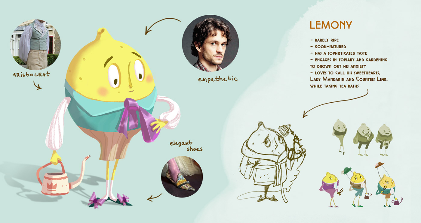 visual developement digital illustration Character design  concept art Stylization