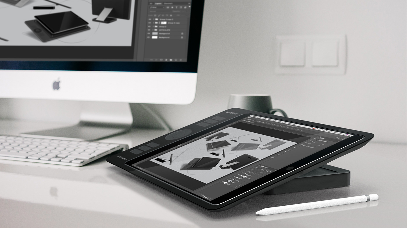 iPad wacom tablet Cintiq Digital sketching student product design  industrial design  daap University of Cincinnati