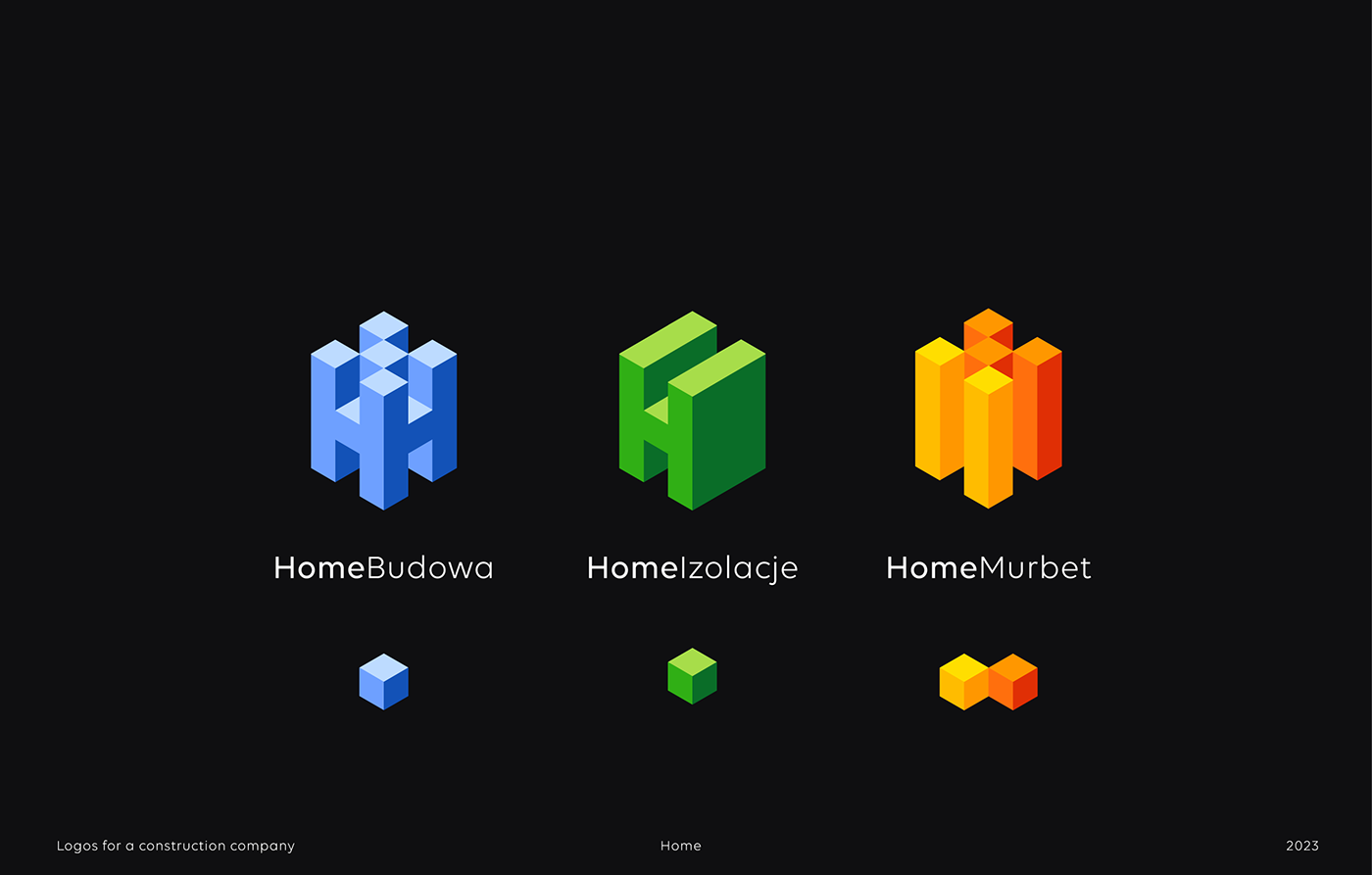 Home Budowa logo project. Valeria Agafonova