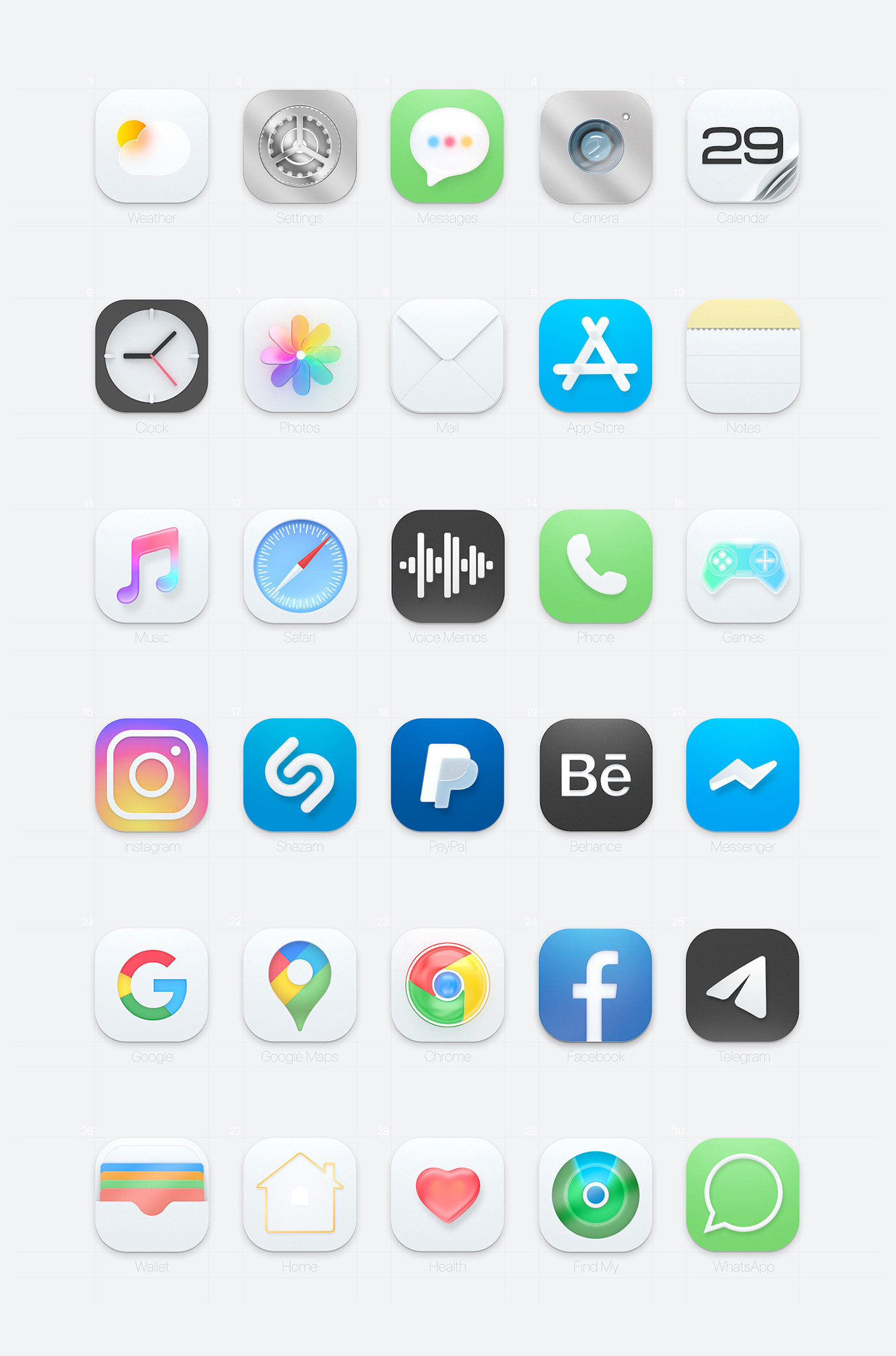 animation icon Icon icon design  iOS icon