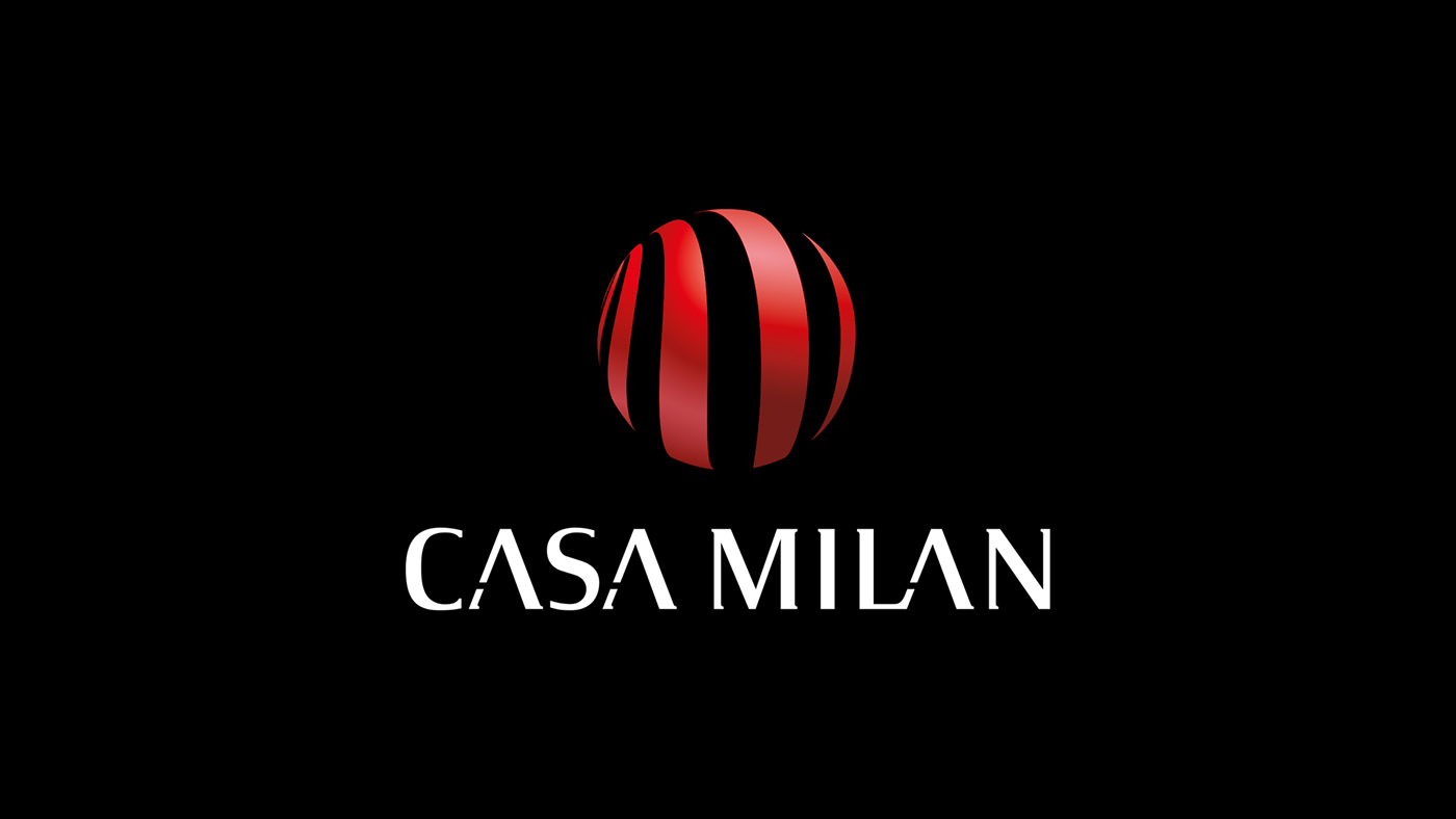 ac milan Soccer Design Logo Design brand branding  Corporate Identity art direction  Creativity design footbal team