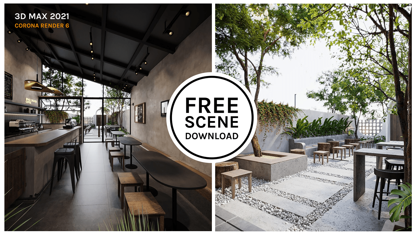 Free Scene 3d max interior design  corona render  3ds max free model Free Corona Scene visualization 3d max free scene free interior design