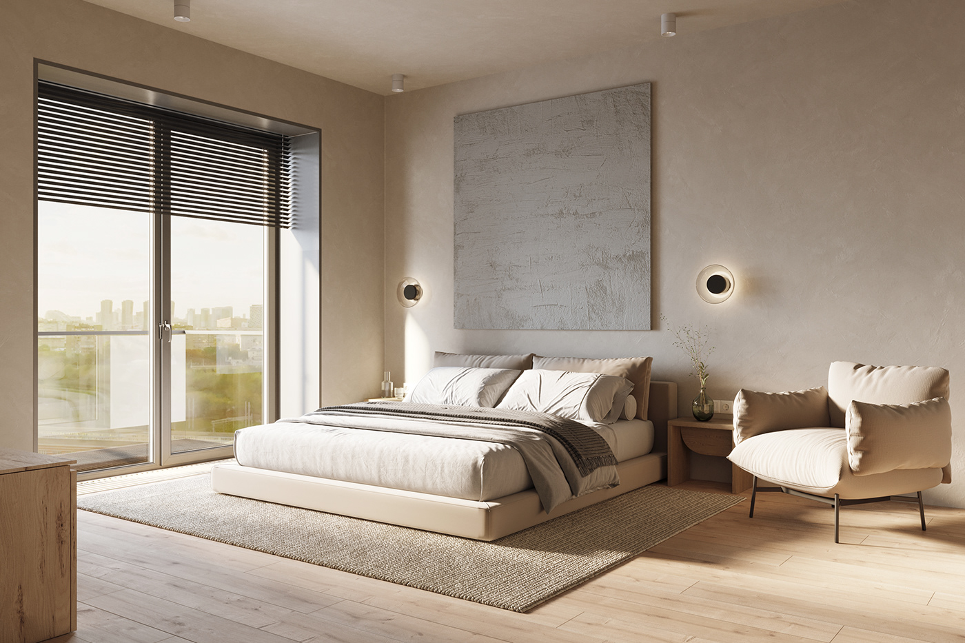 3ds max corona render  designmoscow ganzha GANZHADESIGN ganzhailya interior design  luxury interior minimalist minimalist interior
