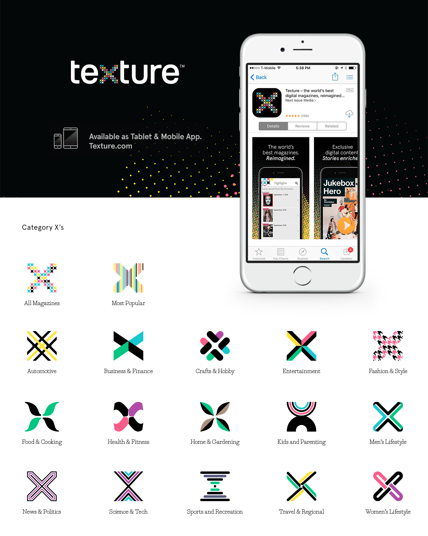 metadesign MetaDesignSF san francisco texture Next Issue Media Brand Design app design motion design iPad App Mobile app magazines interface design UI ux Modular branding