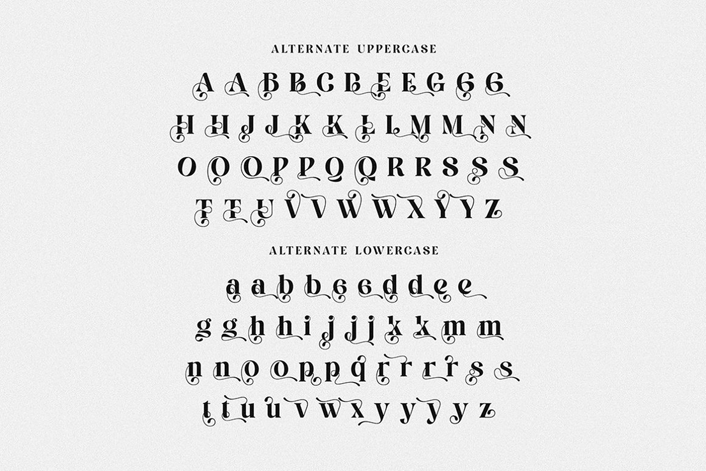 retro font deco font  Serif Font luxury font ligature font Typeface vintage display font decorative font modern display