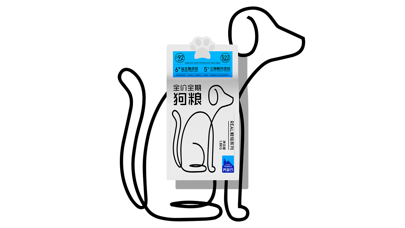 Pet pet packaging brand identity packaging design Food  cat food dog Packaging design logo