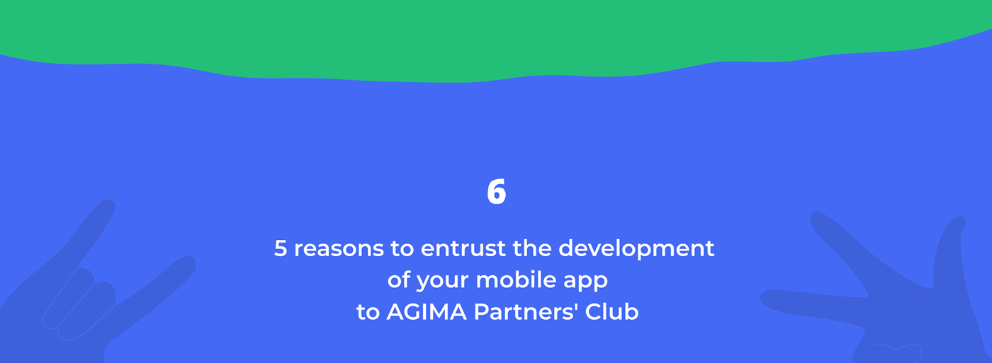 landing page Agima ILLUSTRATION  mobile Mobile app onepage promo development business flow