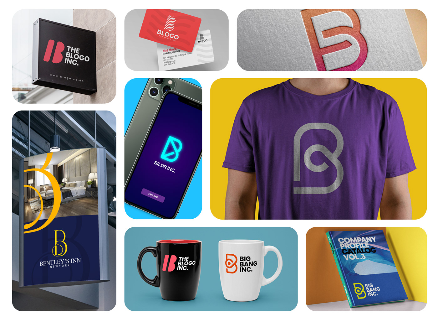branding  bundle Corporate Identity design download graphic design  logo logo set logomarks template